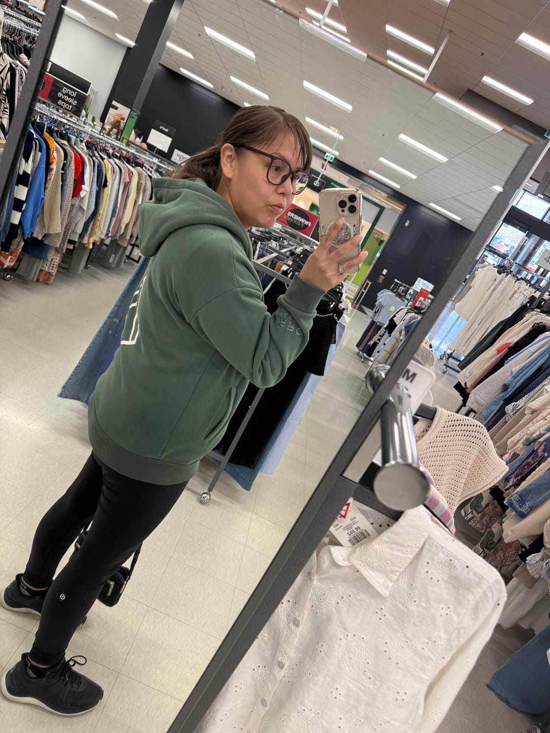 Customer photo review of Boyfriend Zip-Up