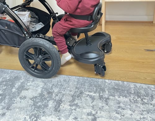 Customer photo review of Lejoux Buggy Board With Handle