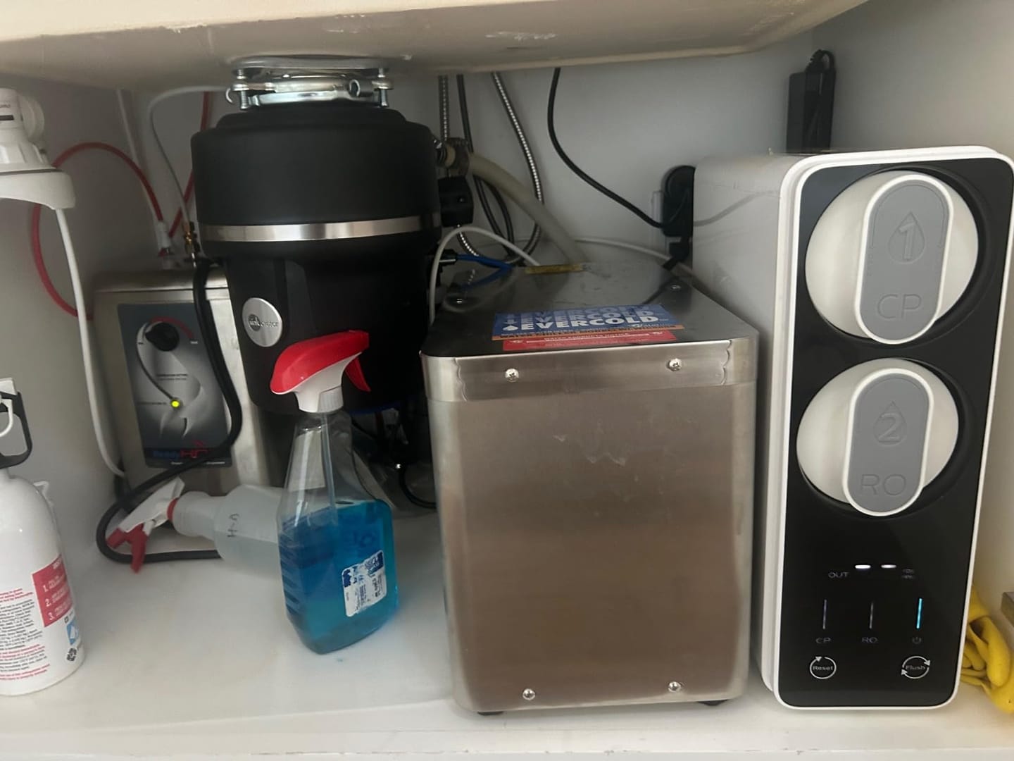 Customer photo review of Frizzlife 600 GPD Tankless Reverse Osmosis Water System With Alkaline & Remineralization, PD600-TAM3