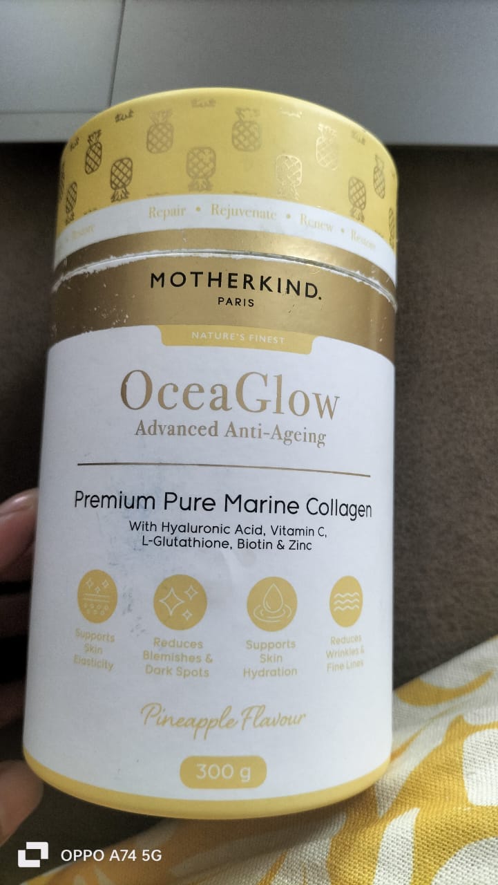 Customer photo review of OceaGlow Marine Collagen - Starter kit