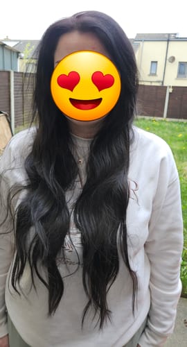 Customer photo review of The Loose Wave HD Fibre 24" Lace U Part Wig