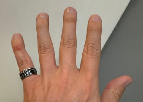 Customer photo review of 9mm Textured Band