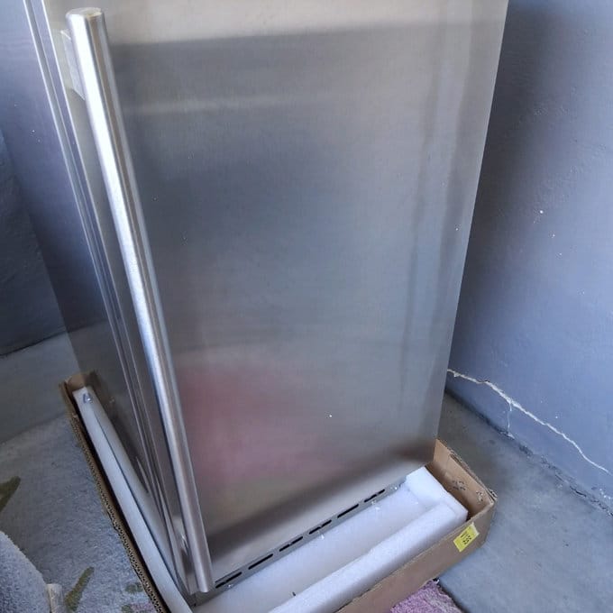 Customer photo review of Coolski 15" W Commercial Under Counter Ice Maker Machine, 80 Lbs/Day