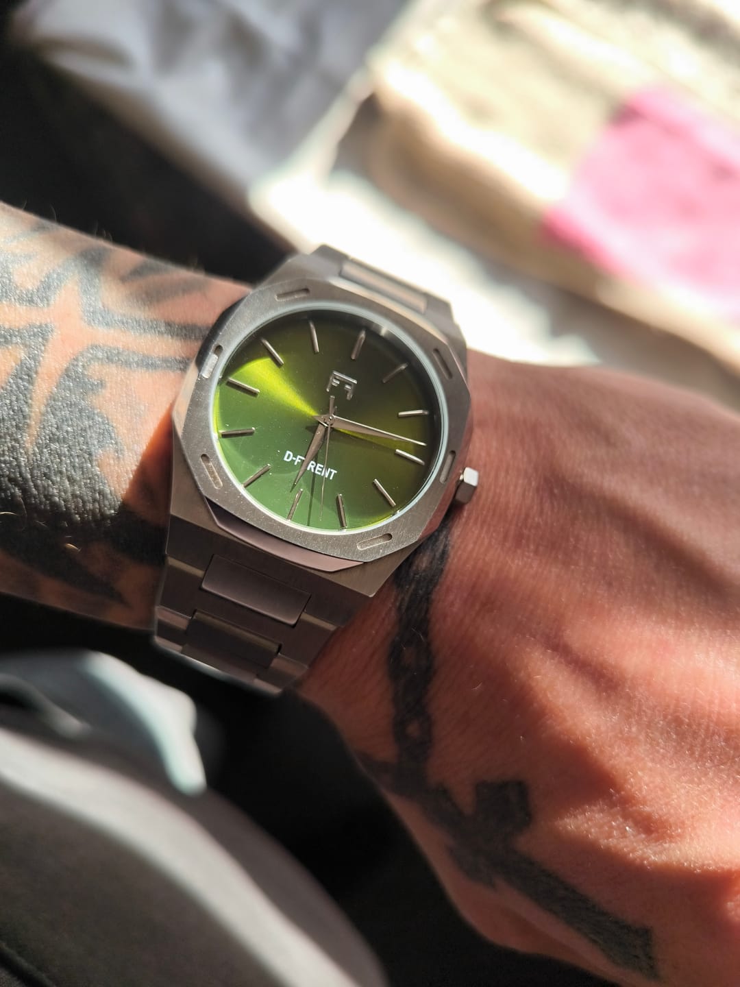 Customer photo review of DOUBLE F - OLIVE GREEN