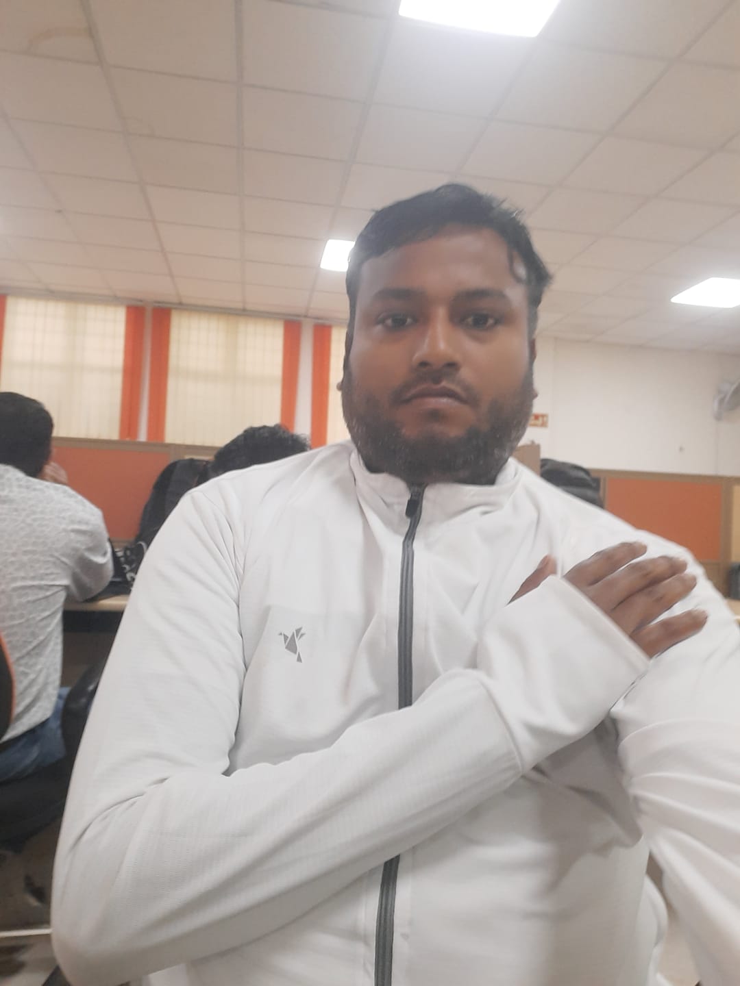 Customer photo review of Pure White - Sunblock Jacket