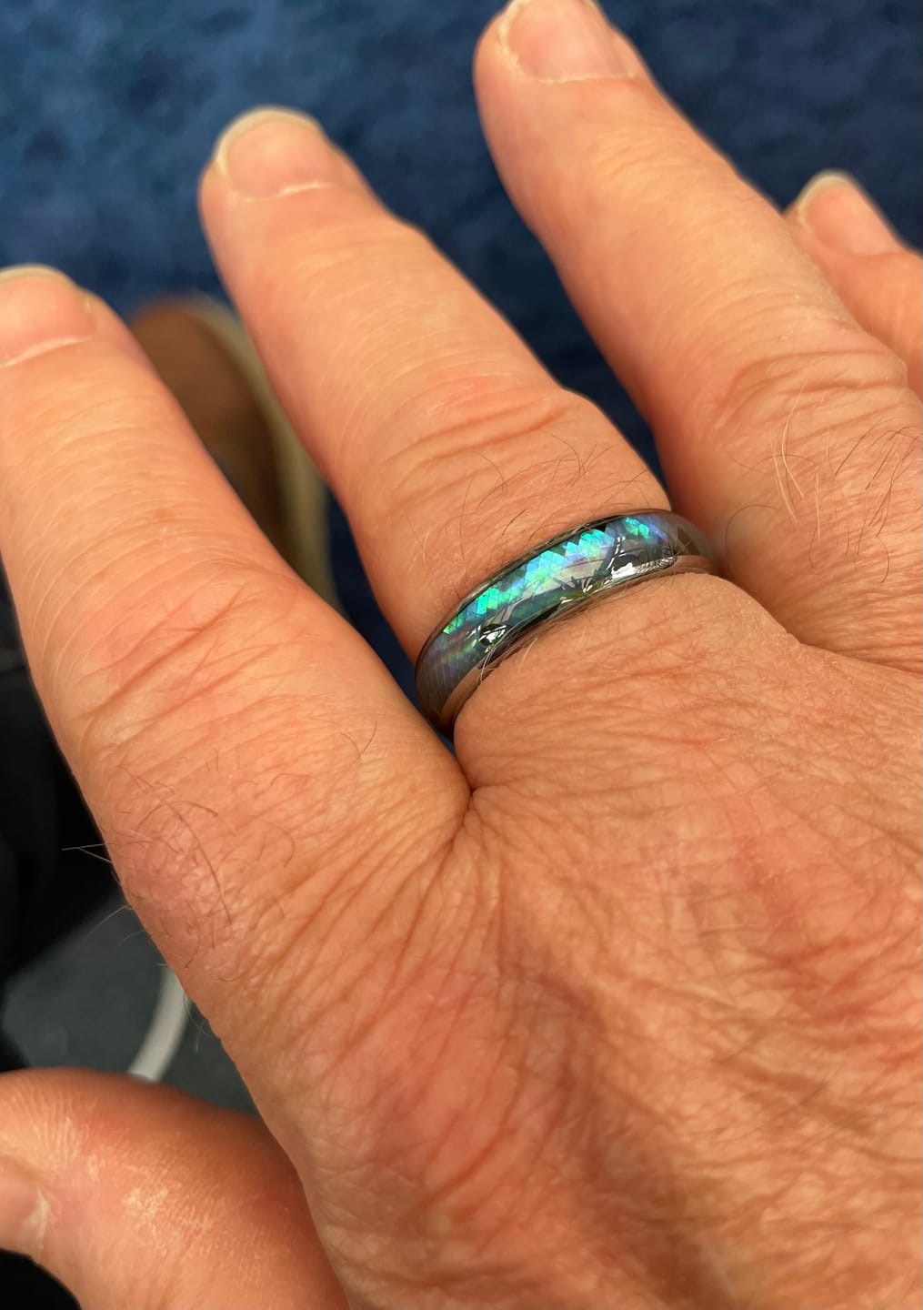 Customer photo review of The Neptune 6mm Wonder Ring