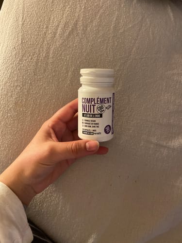 Customer photo review of Cure sommeil CBD Mélatonine - 1500mg