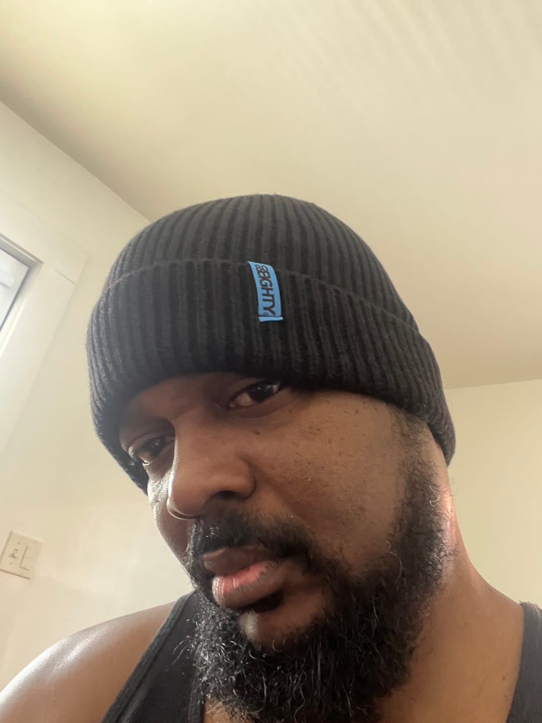 Customer photo review of 80eighty® Onyx Beanie