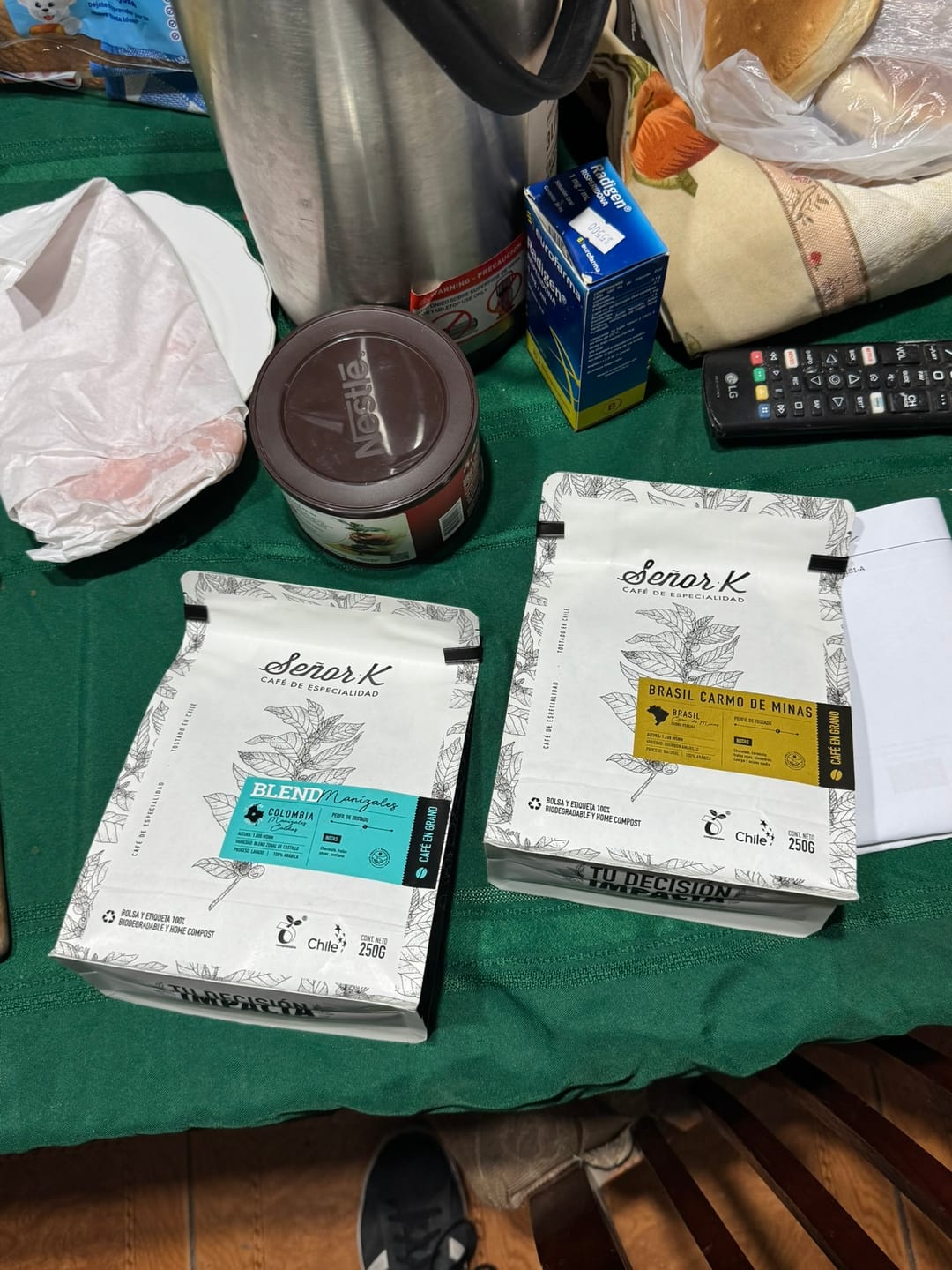 Customer photo review of Colombia | Blend Manizales Bolsa 250 gramos |GRANO ENTERO