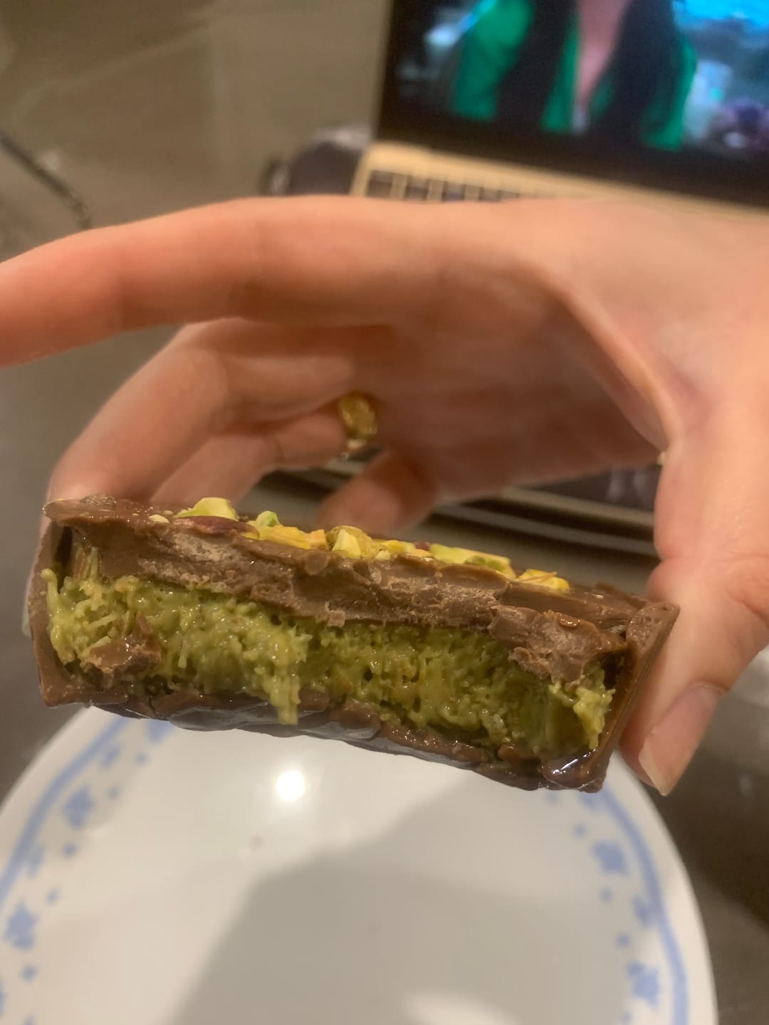 Customer photo review of LIMITED EDITION Pistachio Dream Pie
