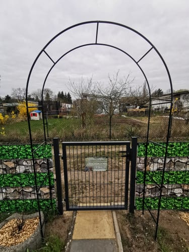 Customer photo review of Gartenregeln - Gartenschild