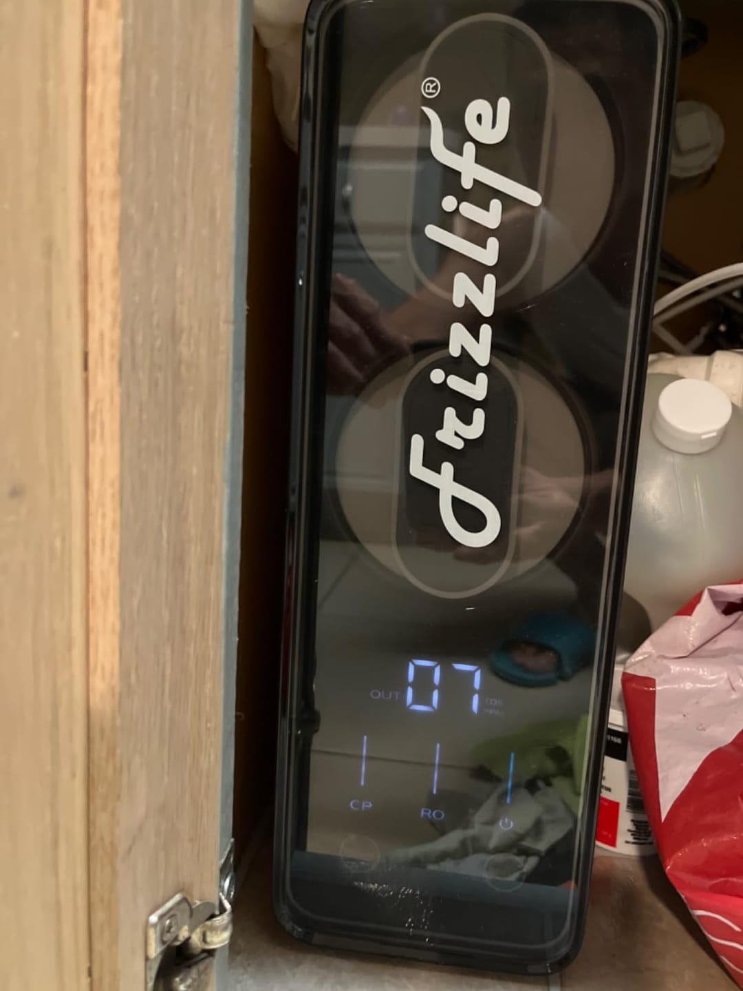 Customer photo review of Frizzlife 600 GPD Tankless Reverse Osmosis Water System With Alkaline & Remineralization, PD600-TAM3