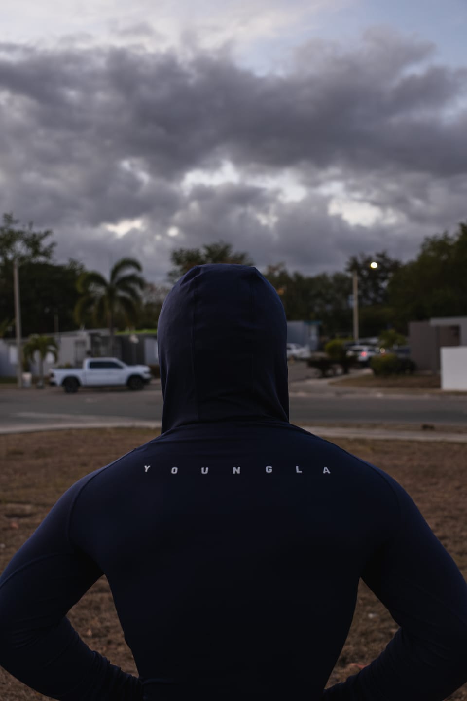 Customer photo review of 832 -  SuperVillain Compression Hoodies