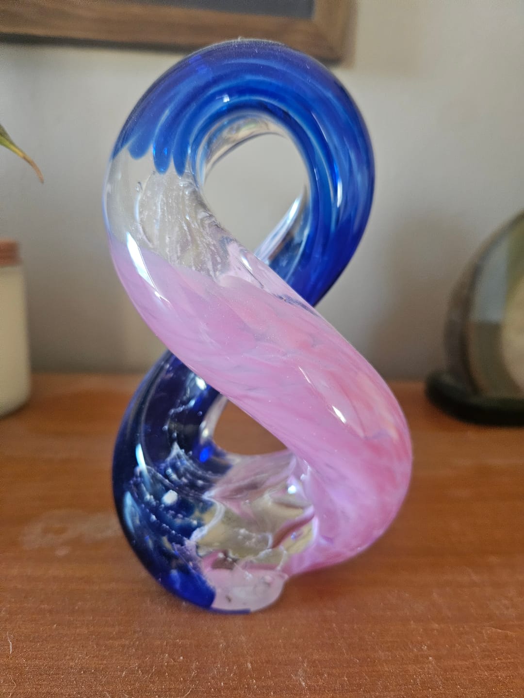 Customer photo review of Twisted Circle of Life with Cremation Ashes