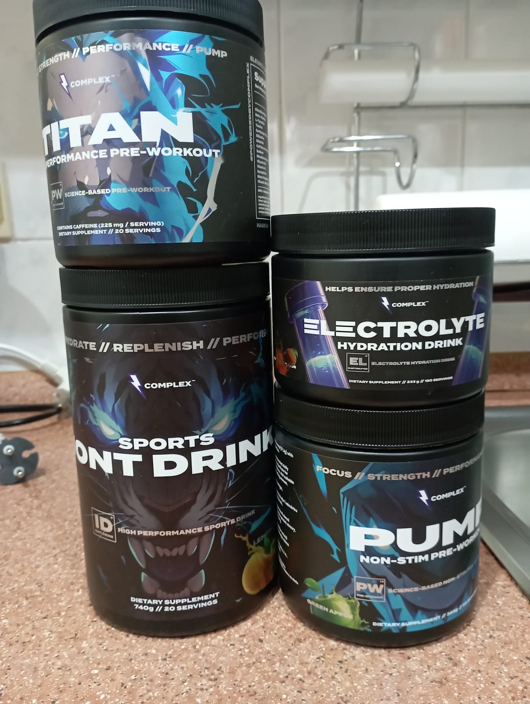 Customer photo review of Pump Non-Stim Pre-workout