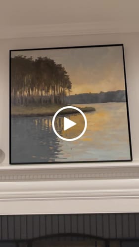 Customer video review of Modern Abstract Painting #ABLS52