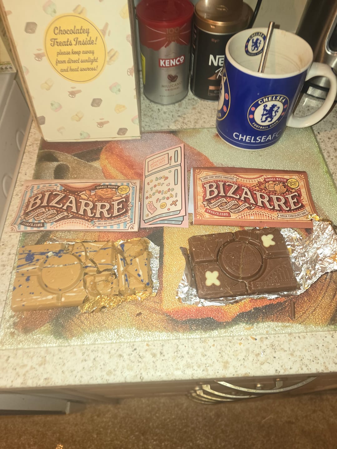 Customer photo review of Baklava Inspired What D' Yee Want Wednesday Chocolate Bar 145g