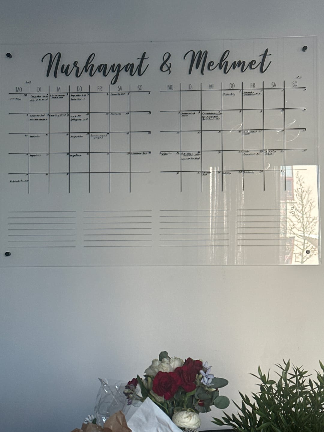 Customer photo review of 2 Monatskalender