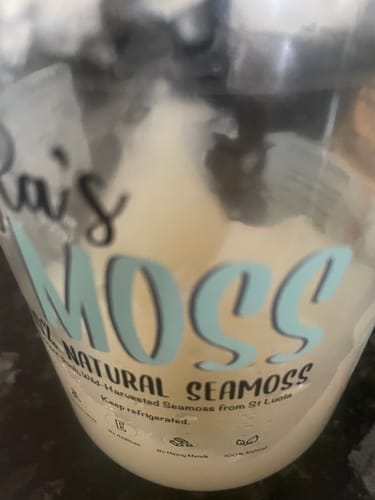 Customer photo review of MYLASMOSS SEAMOSS GEL (720ML)