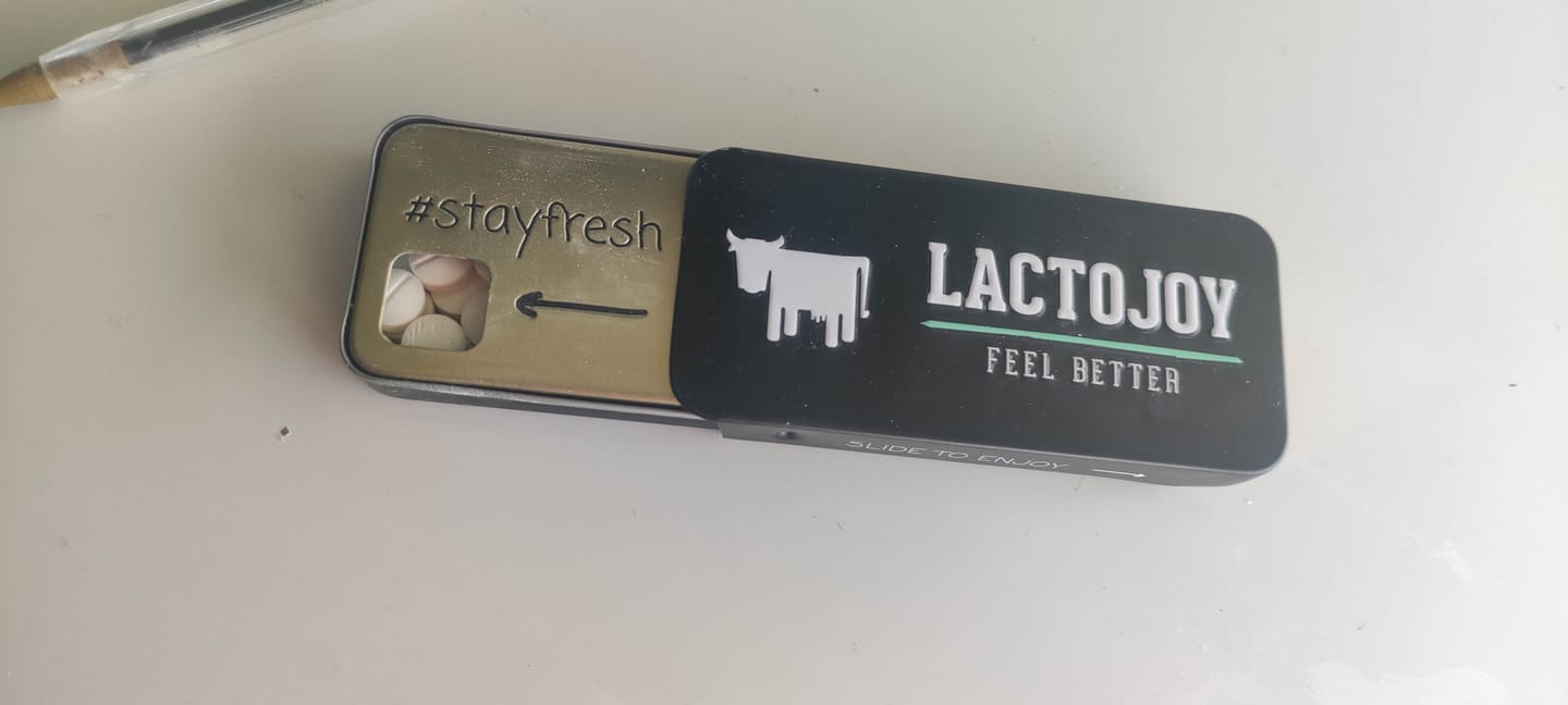 Customer photo review of LactoJoy Lactase Pills - 14.500 FCC - 80 pcs