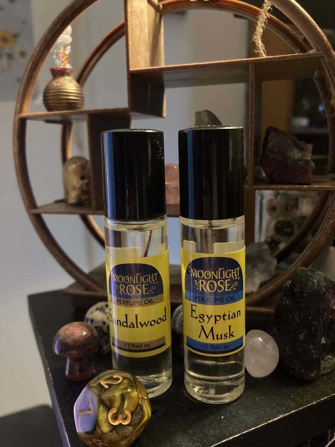 Customer photo review of Moonlight Rose Perfume Oil