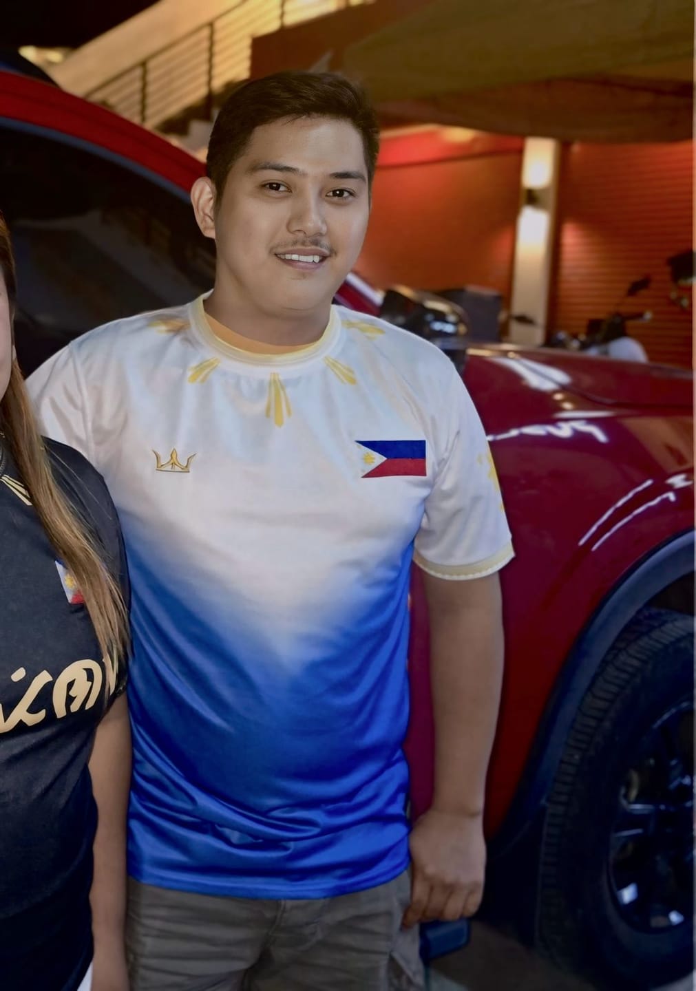 Customer photo review of Philippines Custom Football Jersey