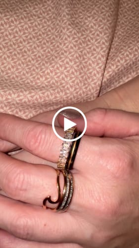 Customer video review of The Celebration - Rose Gold 6mm Meteorite Tungsten Ring