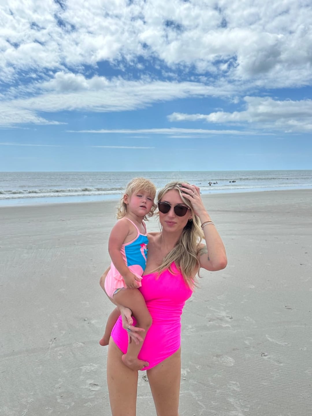 Customer photo review of Emoswimsuit - One Shoulder One Piece Swimsuit for Women Tummy Control Bathing Suits
