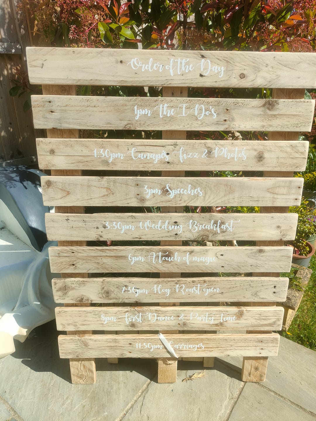 Customer photo review of Personalised Decal Labels