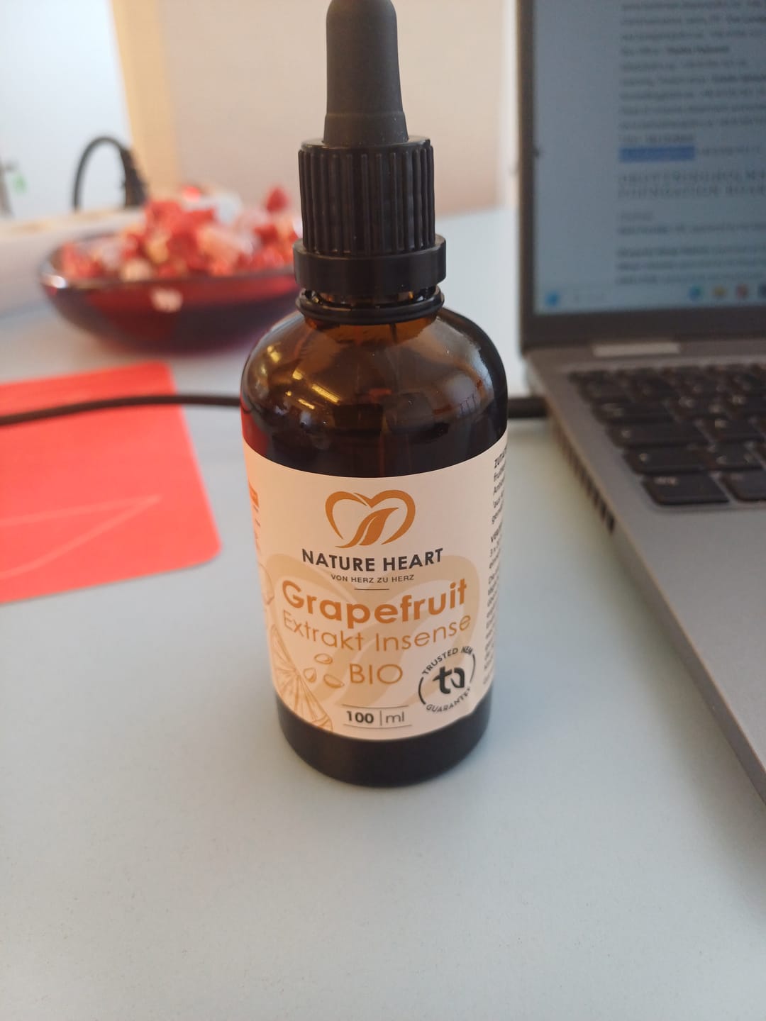 Customer photo review of Grapefruit Extrakt Intense BIO