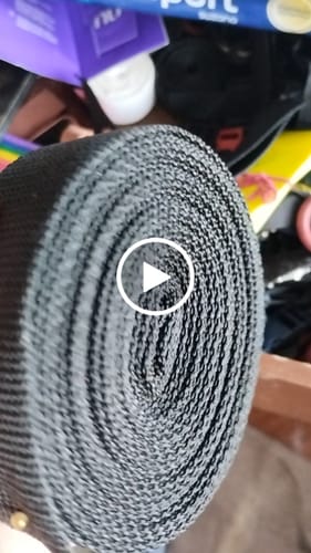Customer video review of FITA CA P/ALCA 40 MM COR PRETO 10 METROS