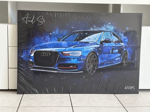 Customer photo review of Dein Auto im Aquarell-Stil | Geschenk für Autoliebhaber