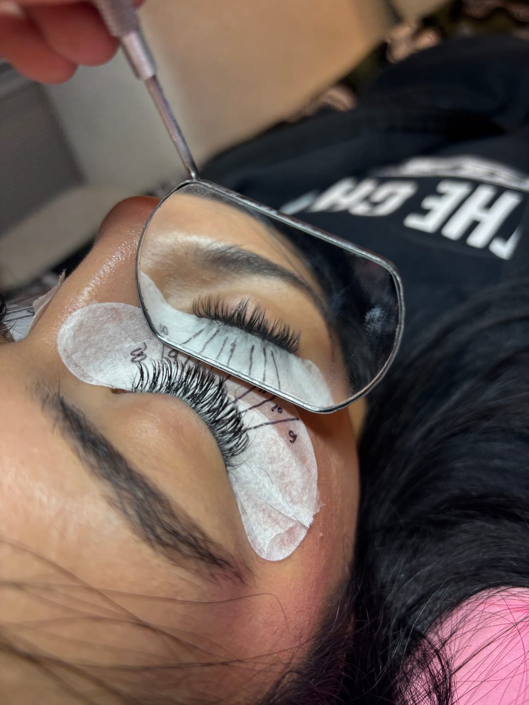 Customer photo review of Lash Extension Glue