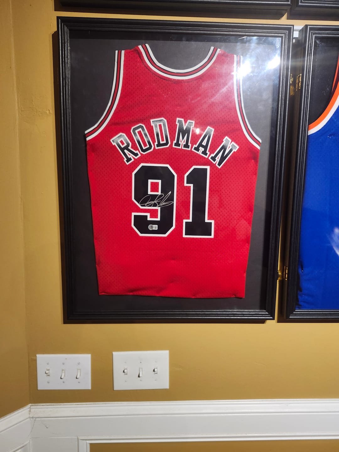 Customer photo review of Dennis Rodman Autograph Signing