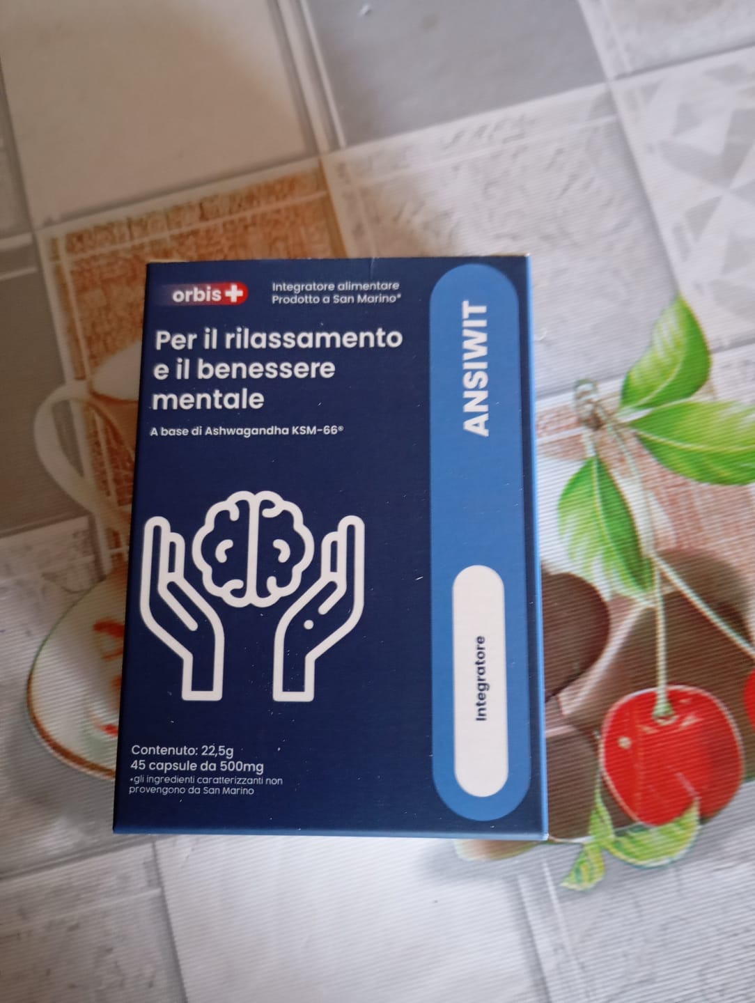Kundrecension med bilder av ANSIWIT – Ashwagandha KSM66®, magnolia, jujube (45 kapslar)