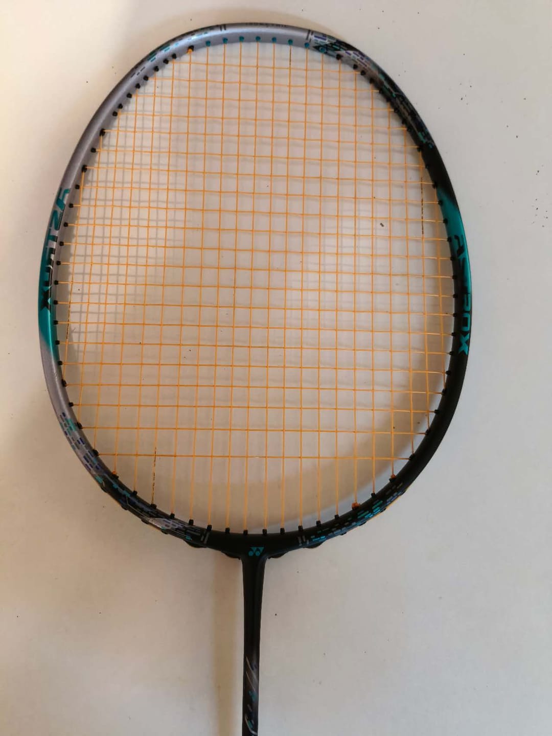 Customer photo review of Yonex ASTROX 88D PRO Unstrung Badminton Racket [Black/Silver]