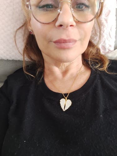 Customer photo review of Collana Angelo Mio Con Incisione Personalizzata