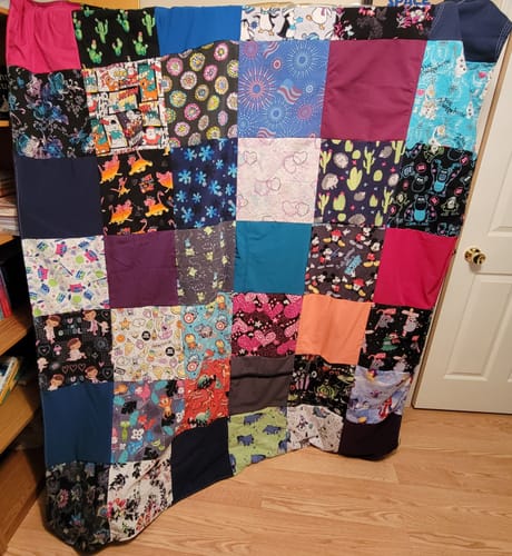 Customer photo review of T Shirt Quilt by Project Repat