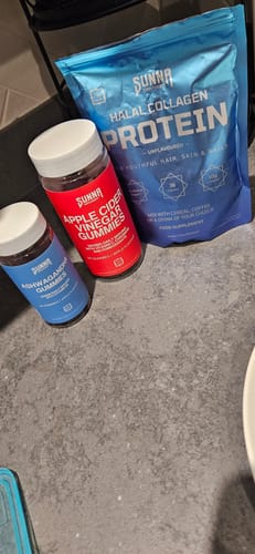 Customer photo review of Halal Collagen Protein