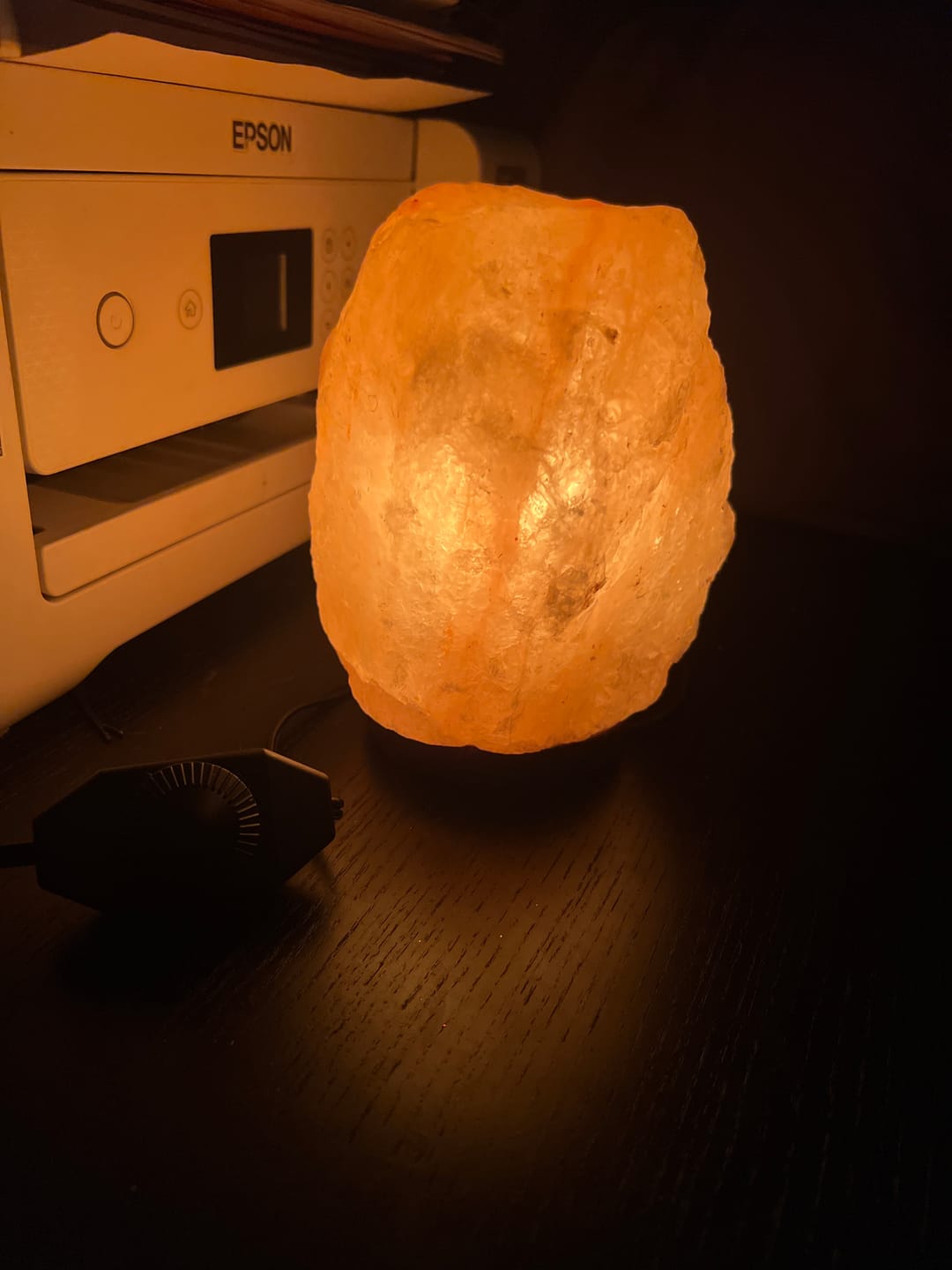Customer photo review of Original Himalayan Salt Lamp (Medium)
