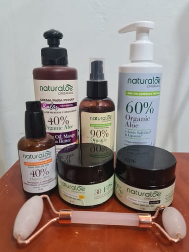 Customer photo review of Set Antiage Crema día SPF30 + Crema/Gel Noche