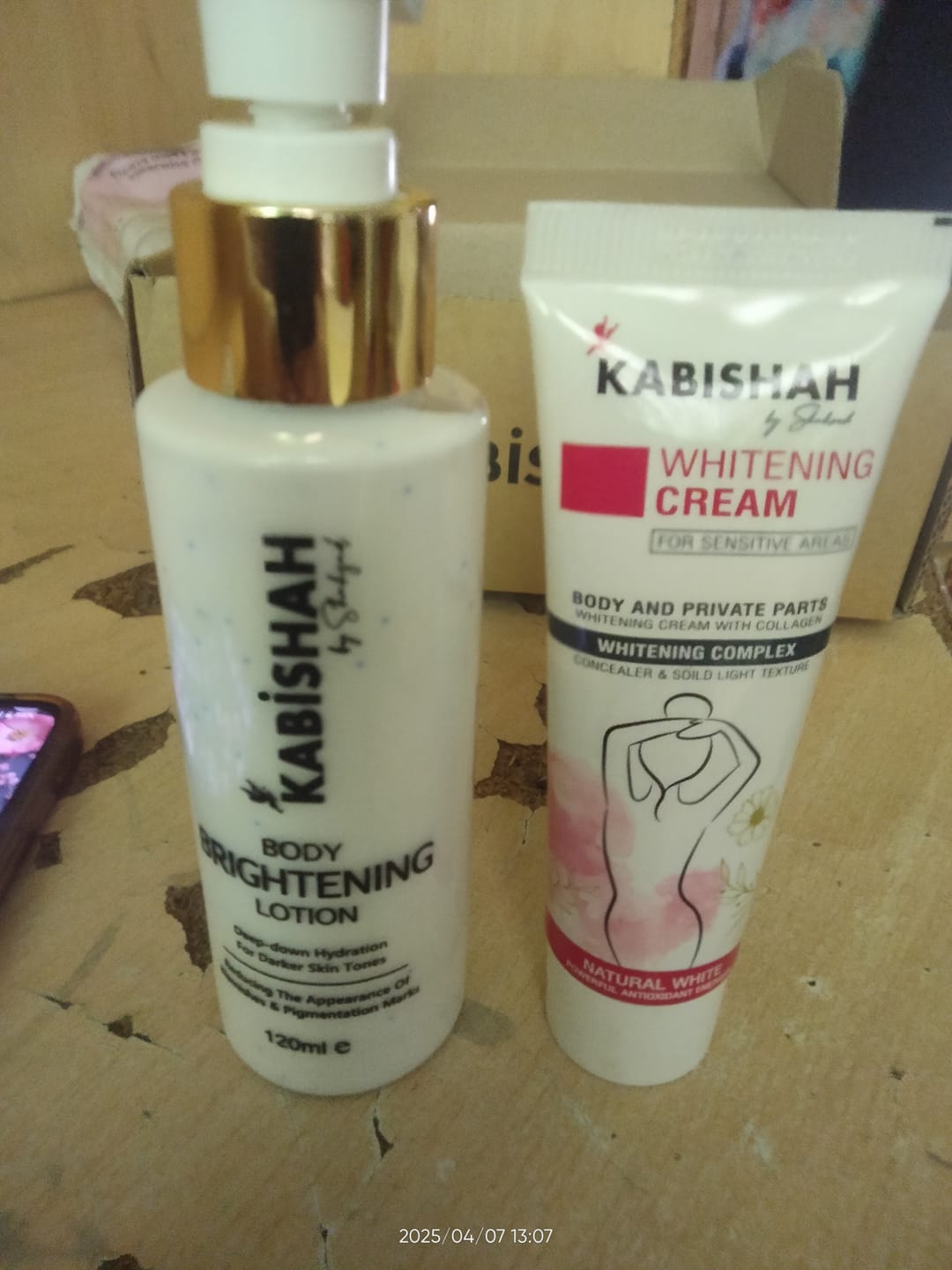 Customer photo review of Glow Bundle: Brightening Duo