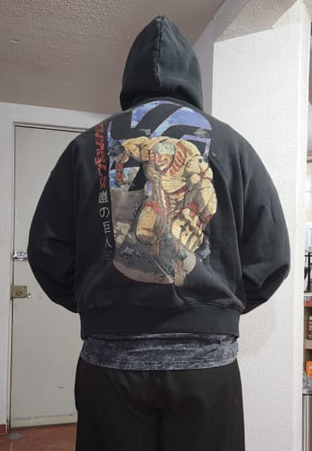 Customer photo review of AOT© x YLA PULLOVER HOODIES #5129