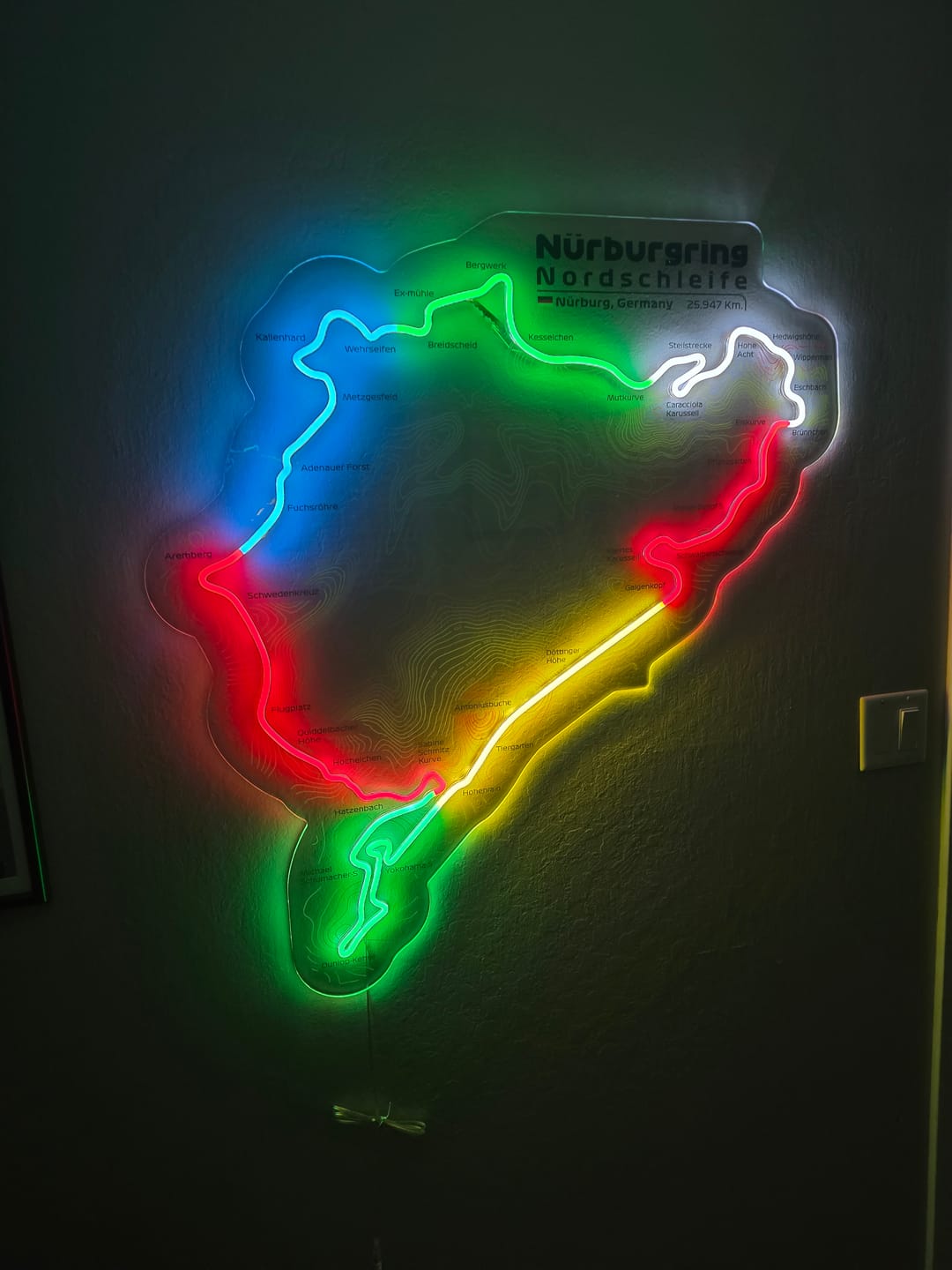 Customer photo review of Nürburgring Nordschleife Neon Race Track