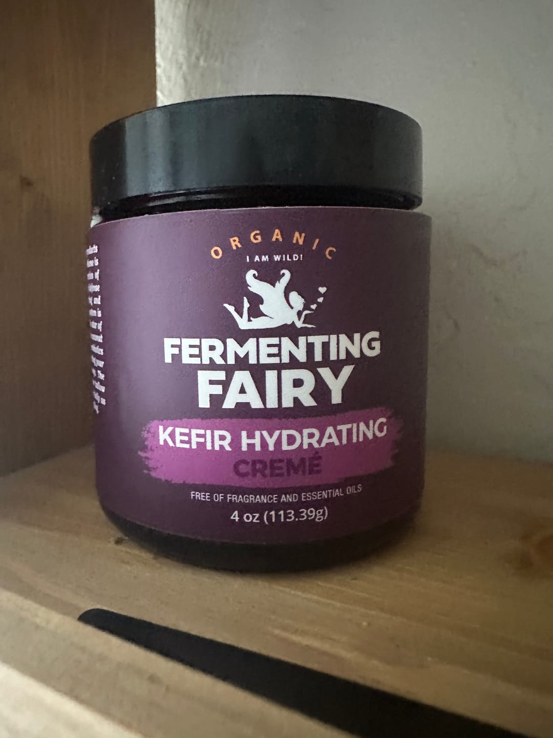 Customer photo review of Revolutionary Kefir Skin Hydrating Crème