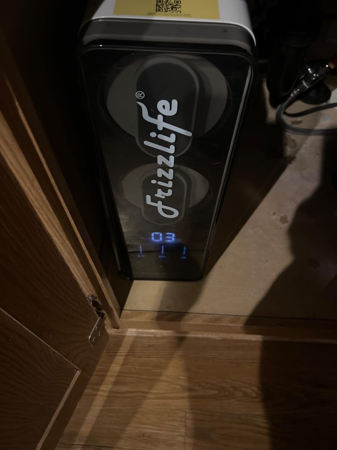 Customer photo review of Frizzlife 600 GPD Tankless Reverse Osmosis Water System With Alkaline & Remineralization, PD600-TAM3
