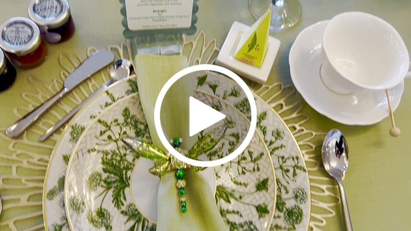 Customer video review of Classic Hemstitch Tablecloth