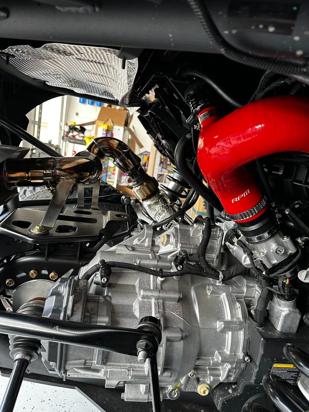 Customer photo review of RPM Can-Am Maverick R Blow Off Valve (BOV) Kit 2024+
