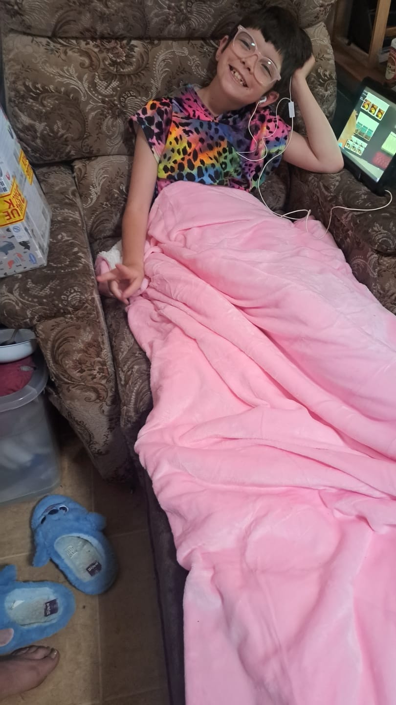 Customer photo review of Pink Snug Sac