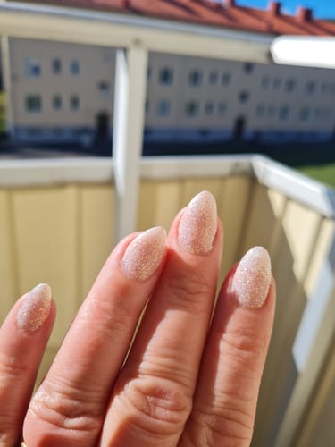 Customer photo review of Diamond White Dipping Powder